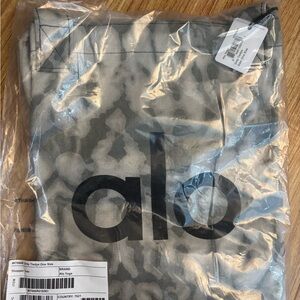 ALO Yoga Gray Tie-Dye Shopper Tote